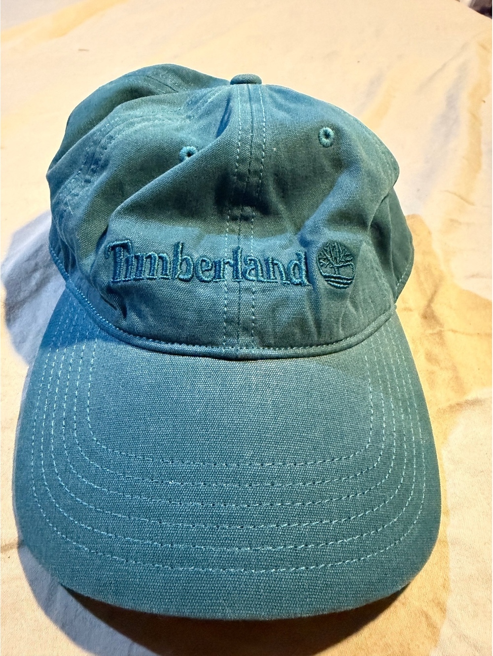 Timberland Blue Adjustable Baseball Cap Hat